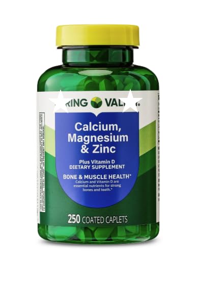 Calcium Magnesium Zinc with Vitamin D3 250 Caplets N518