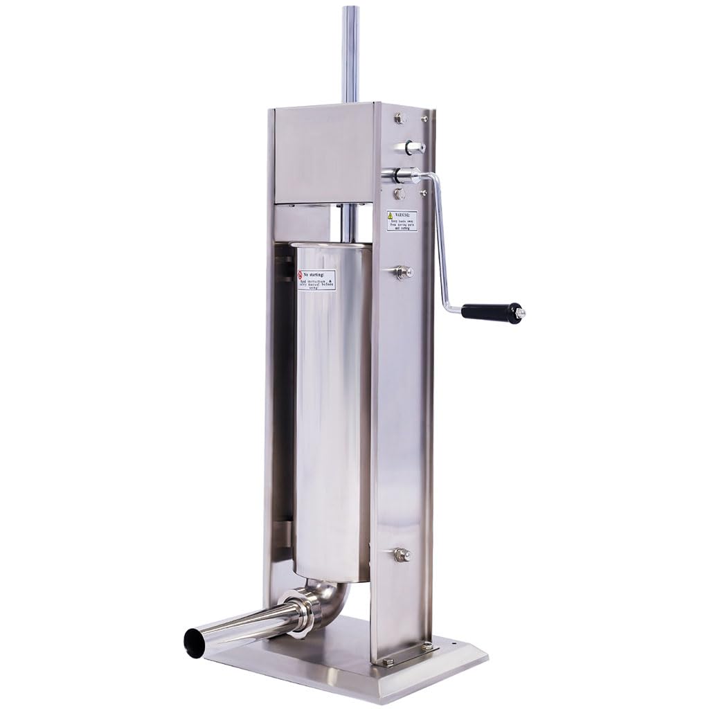 7L Stainless Steel Vertical Sausage Stuffer A290795