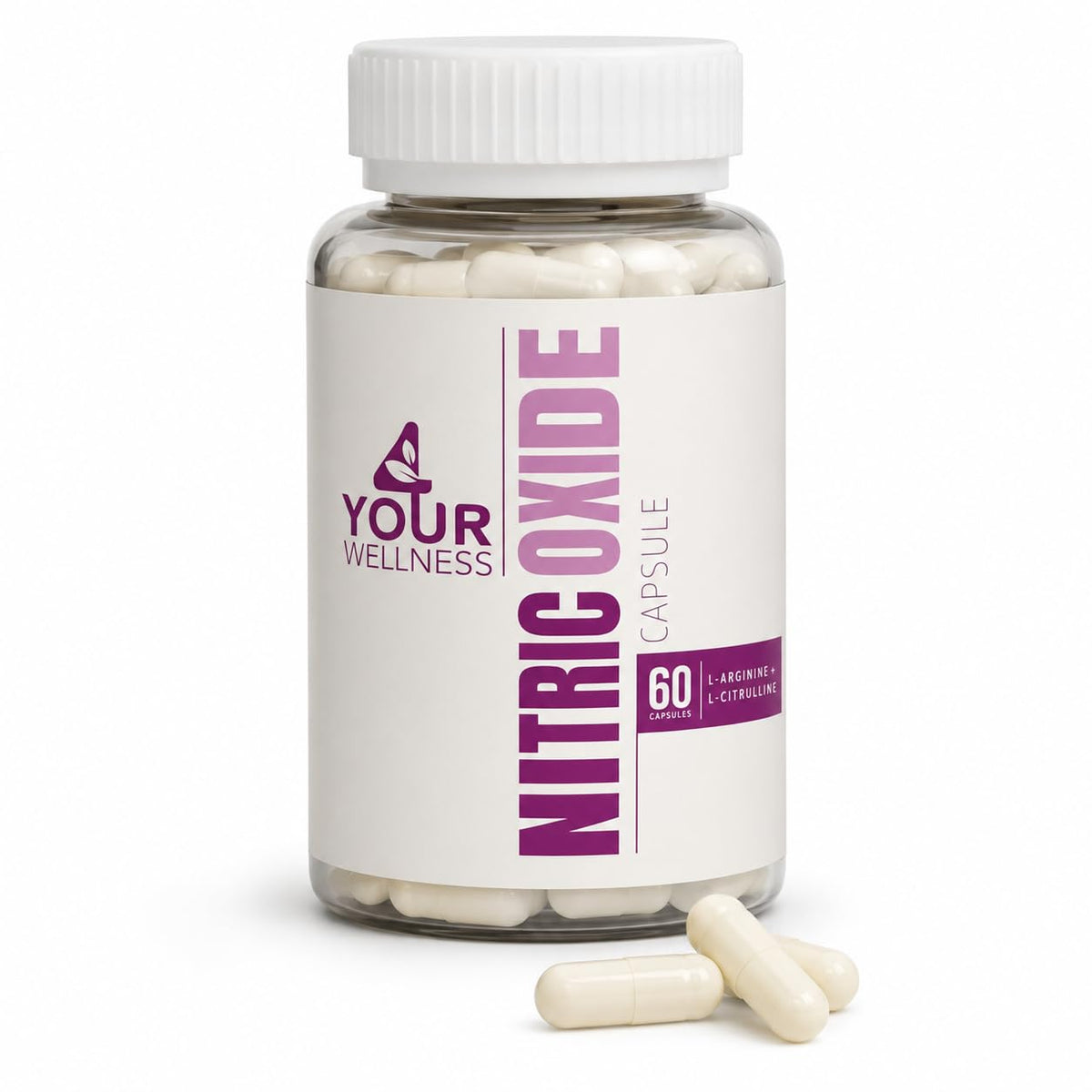 Nitric Oxide Capsules L Arginine L Citrulline 60 Count R727531