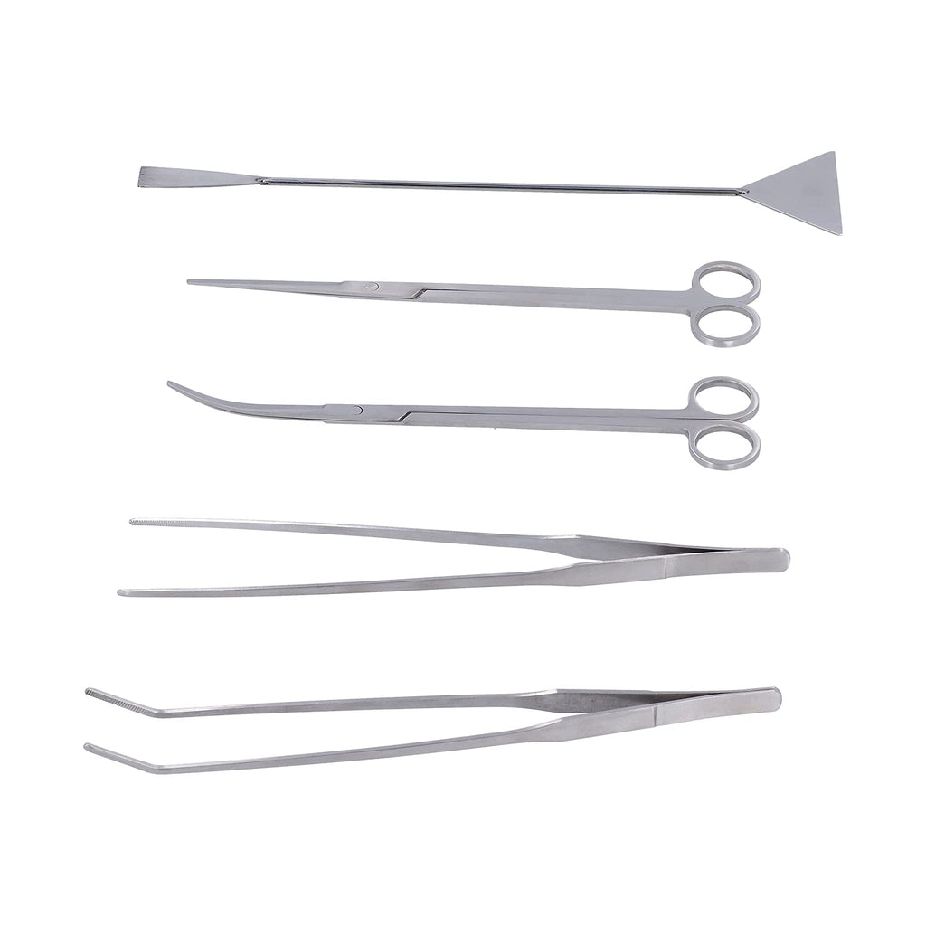 Stainless Steel 5 In 1 Aquarium Cleaning Tool Kit S4116