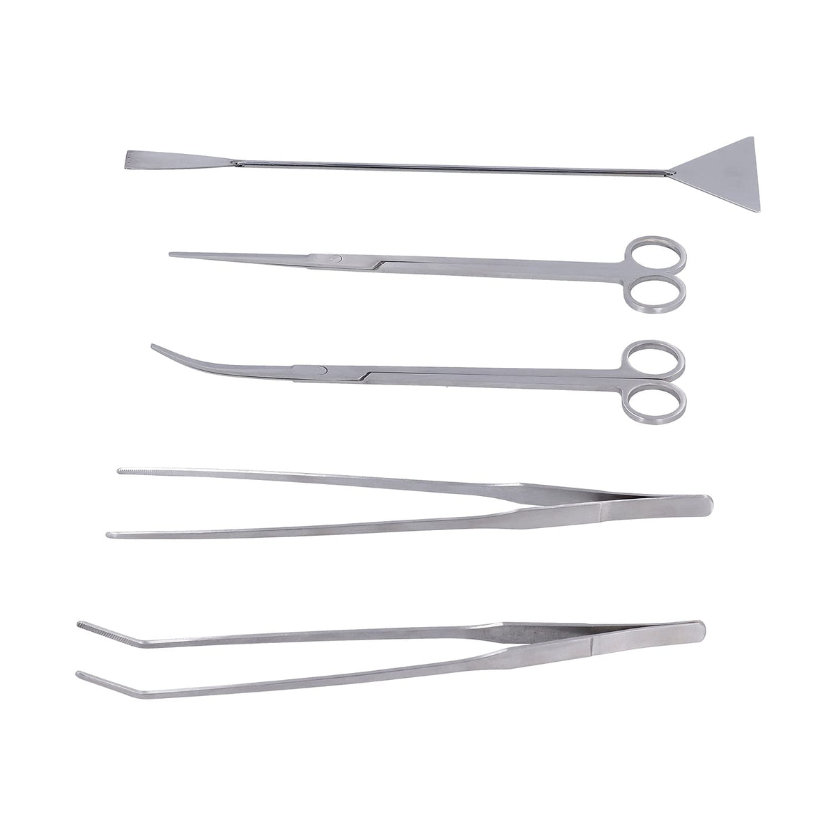 Stainless Steel 5 In 1 Aquarium Cleaning Tool Kit S4116