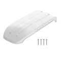 White RV Refrigerator Vent Cover Replacement F844