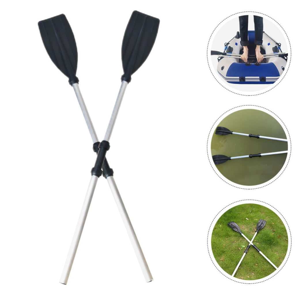 2pcs Aluminum Alloy Kayak Paddles F8939