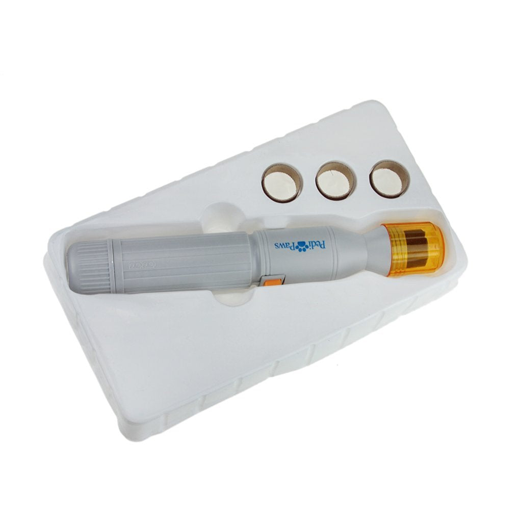 Battery Powered Electric Pet Nail Clippers Trimmer Grooming Kit R71398