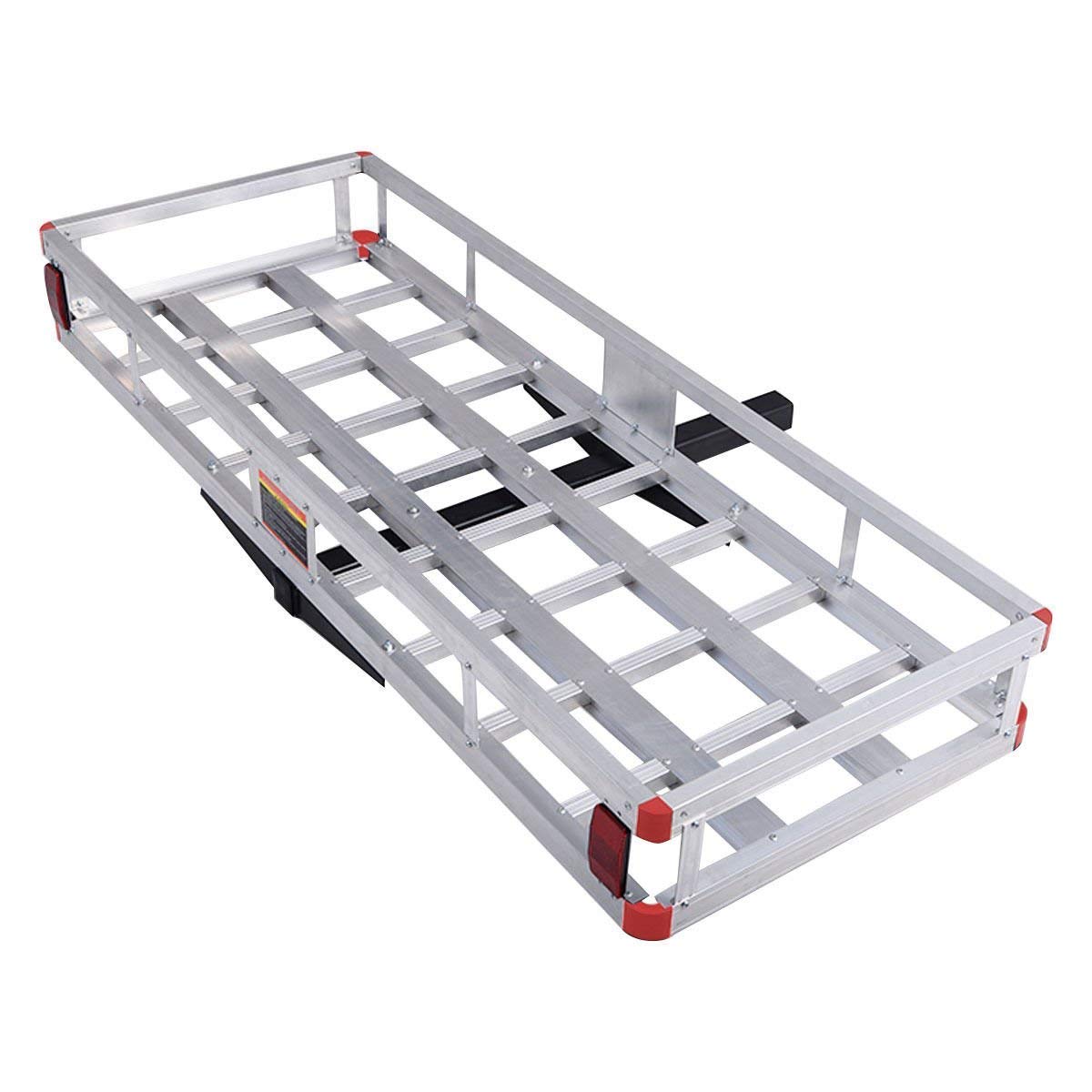 Aluminum Hitch Mount Cargo Carrier 60" x 22" 500LBS T51917