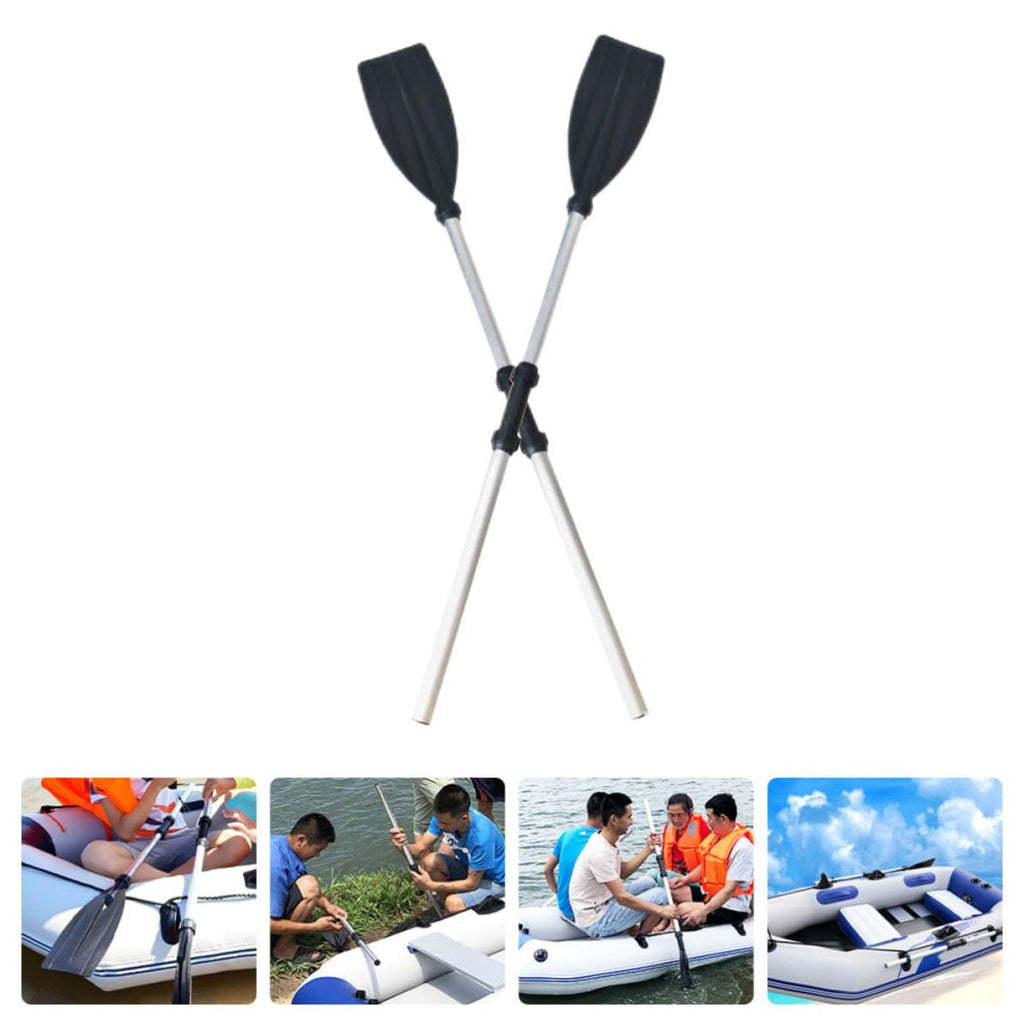 2pcs Aluminum Alloy Kayak Paddles F8939