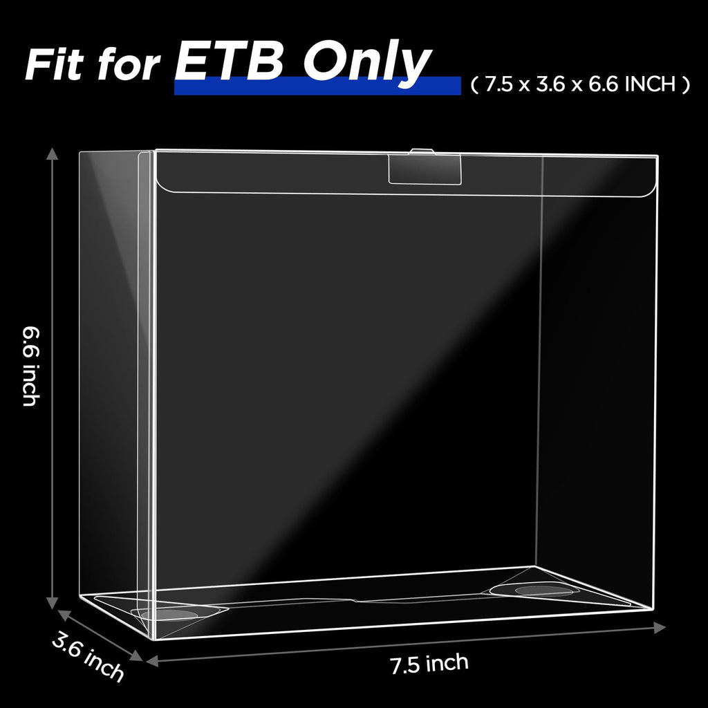 4 Packs Transparent Easy to Fold Protector Case O237593