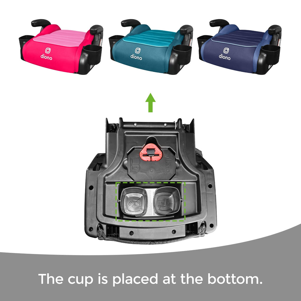 Backless Booster with Cupholder R852036