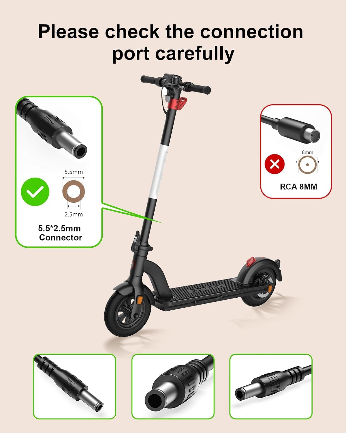 42V Electric Scooter Charger K661