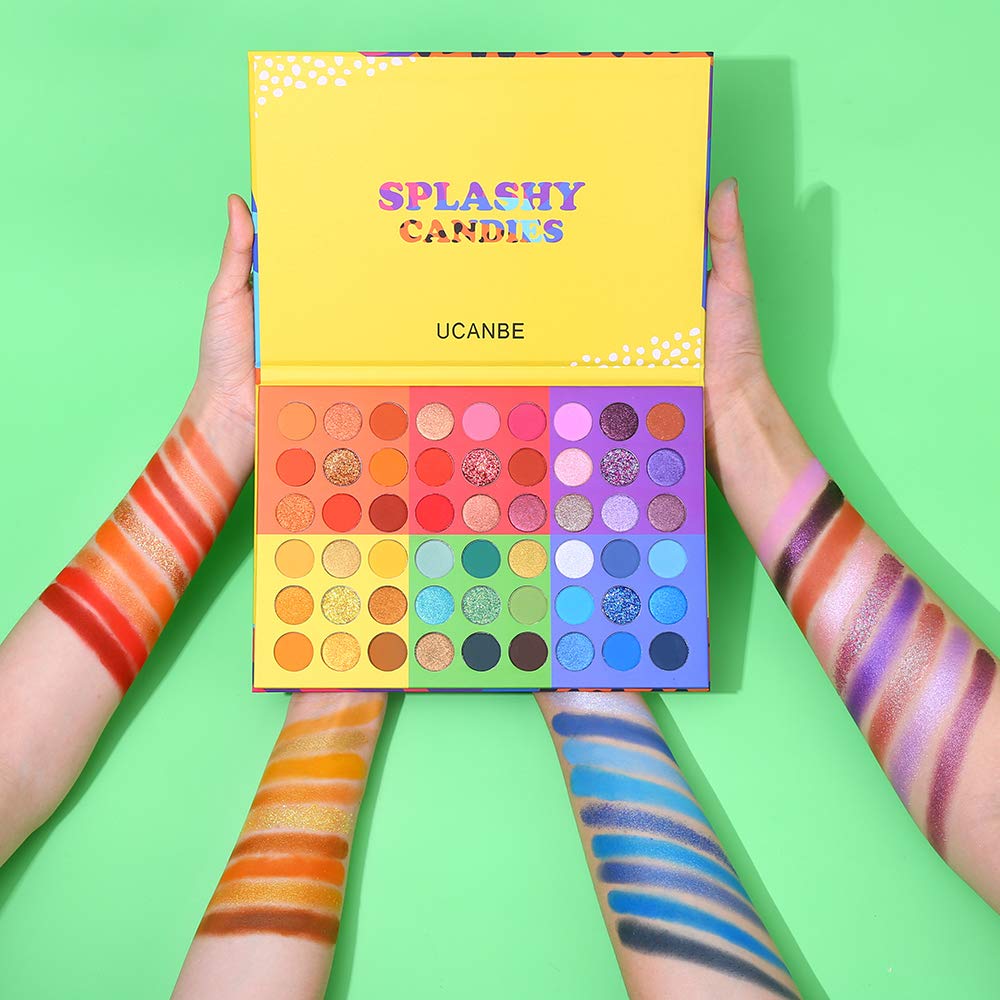 54 Colors Matte Shimmer Glitter Eyeshadow Palette L997