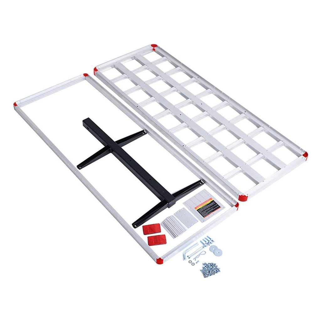 Aluminum Hitch Mount Cargo Carrier 60" x 22" 500LBS T51917