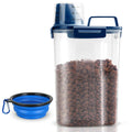 Airtight Pet Food Storage Container with Measuring Cup X75098