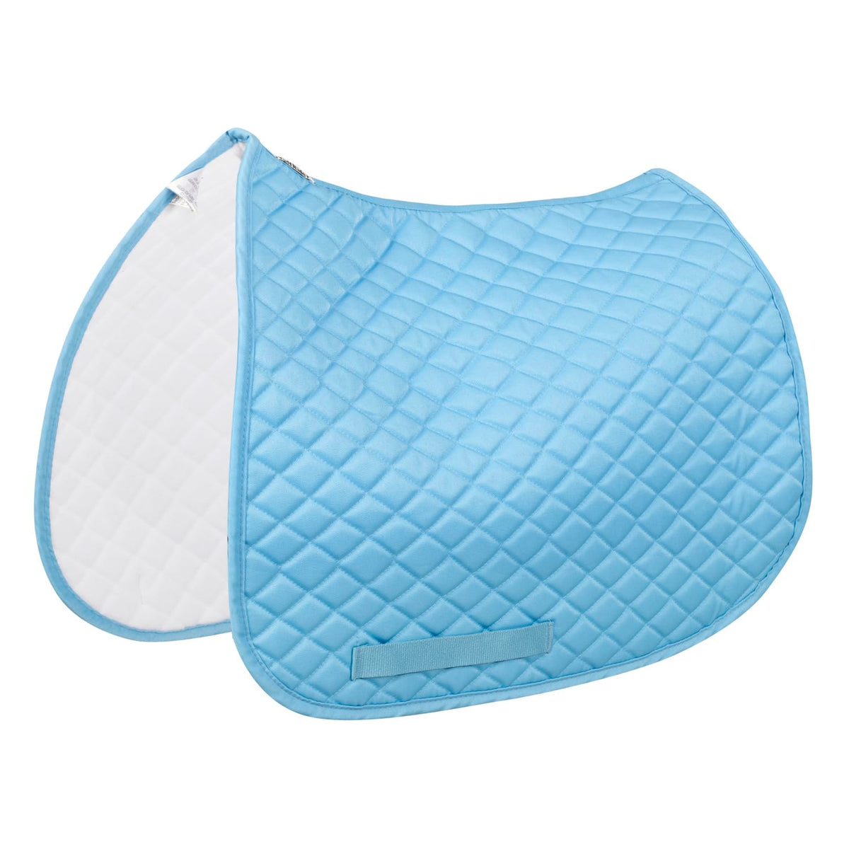Diamond Quilted Flannel Lined Pony Saddle Pad J796