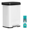 13 Gallon Stainless Steel Kitchen Trash Can N715892