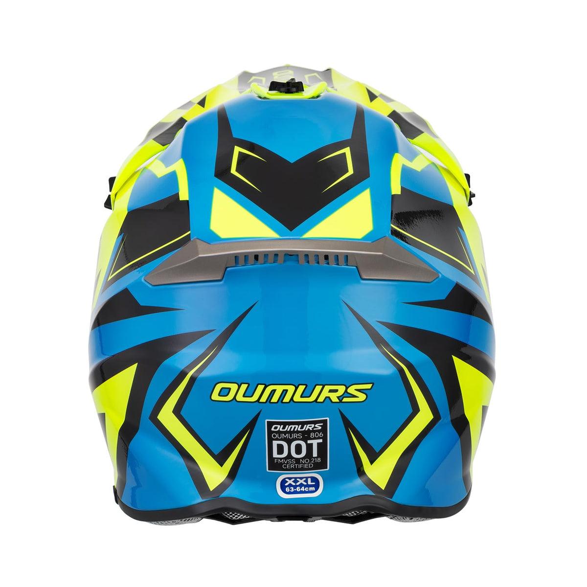 Adult ATV Dirt Bike Helmet with Goggles Gloves & Mask Adjustable Sun Visor L8208