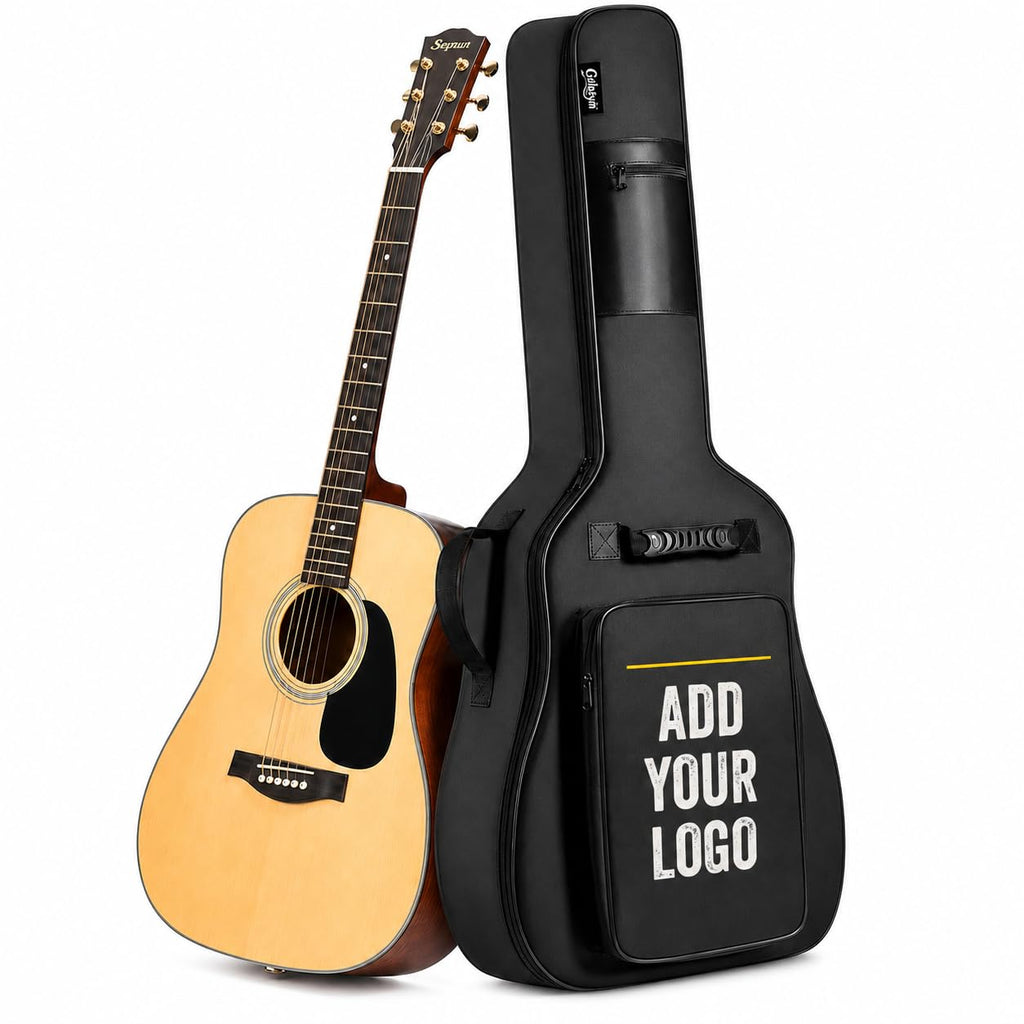 Soft Water Resistant Padded Guitar Gig Bag with Shoulder Straps and Pockets O1989
