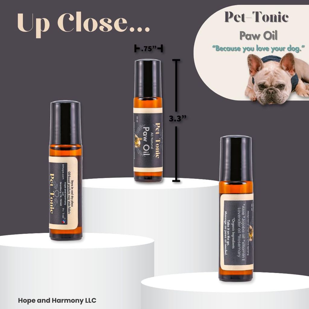 Nose and Paw Balm, Paw Oil, Soothe and Protect Spray Bundle E8001