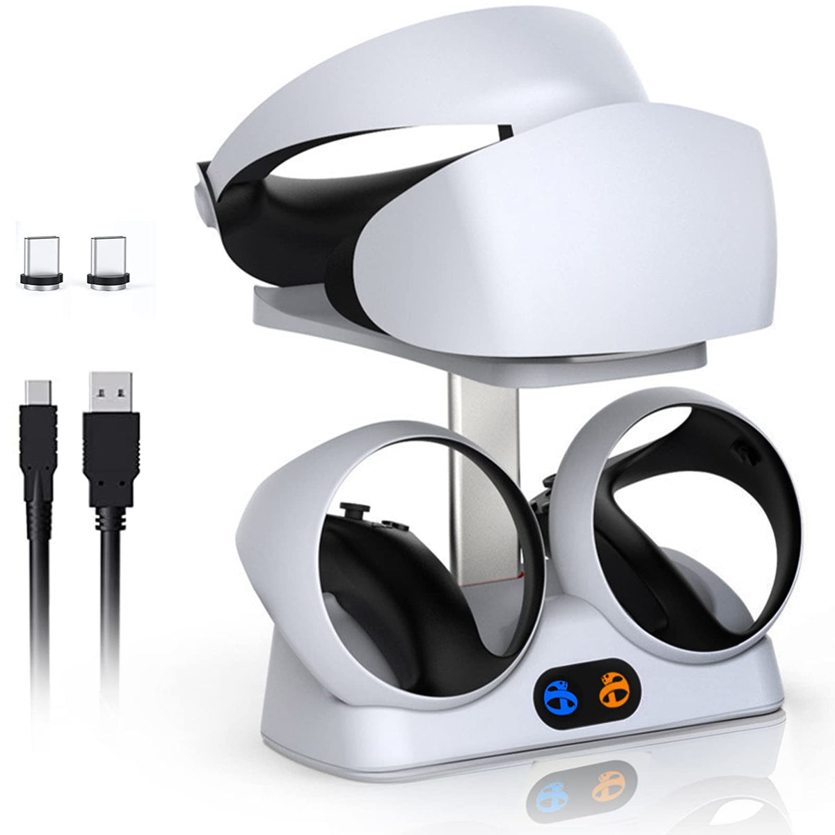 Charging Station for PS VR2 Sense Controllers with Headset Holder W8113