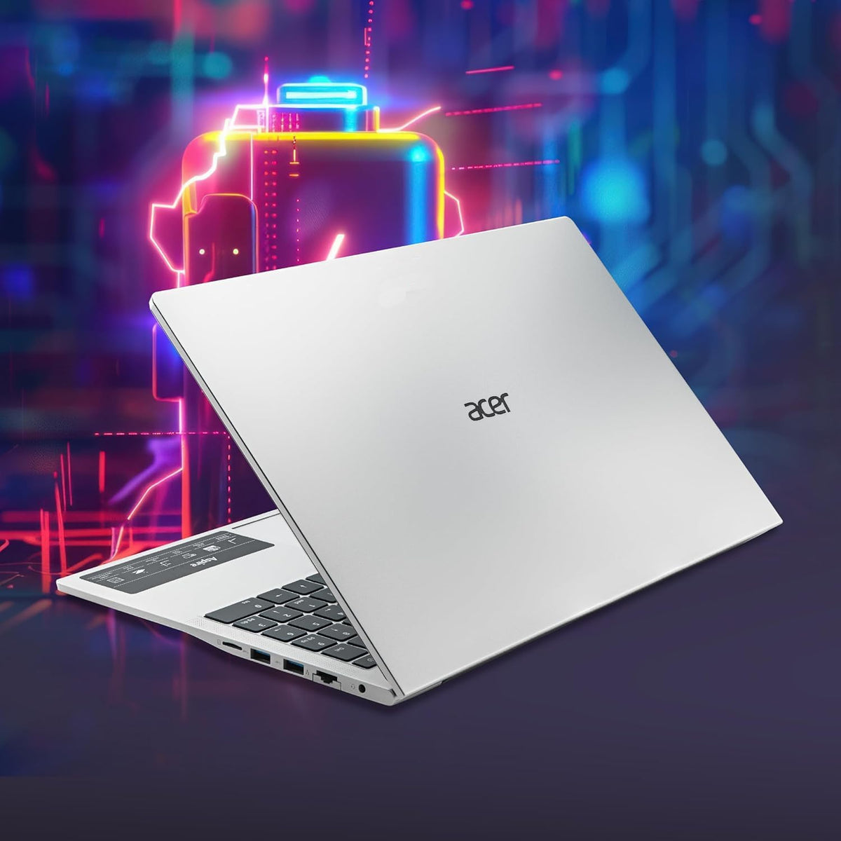 Slim Laptop Intel Core I3 8GB RAM 256GB SSD 15.6" FHD Windows 11 N1867