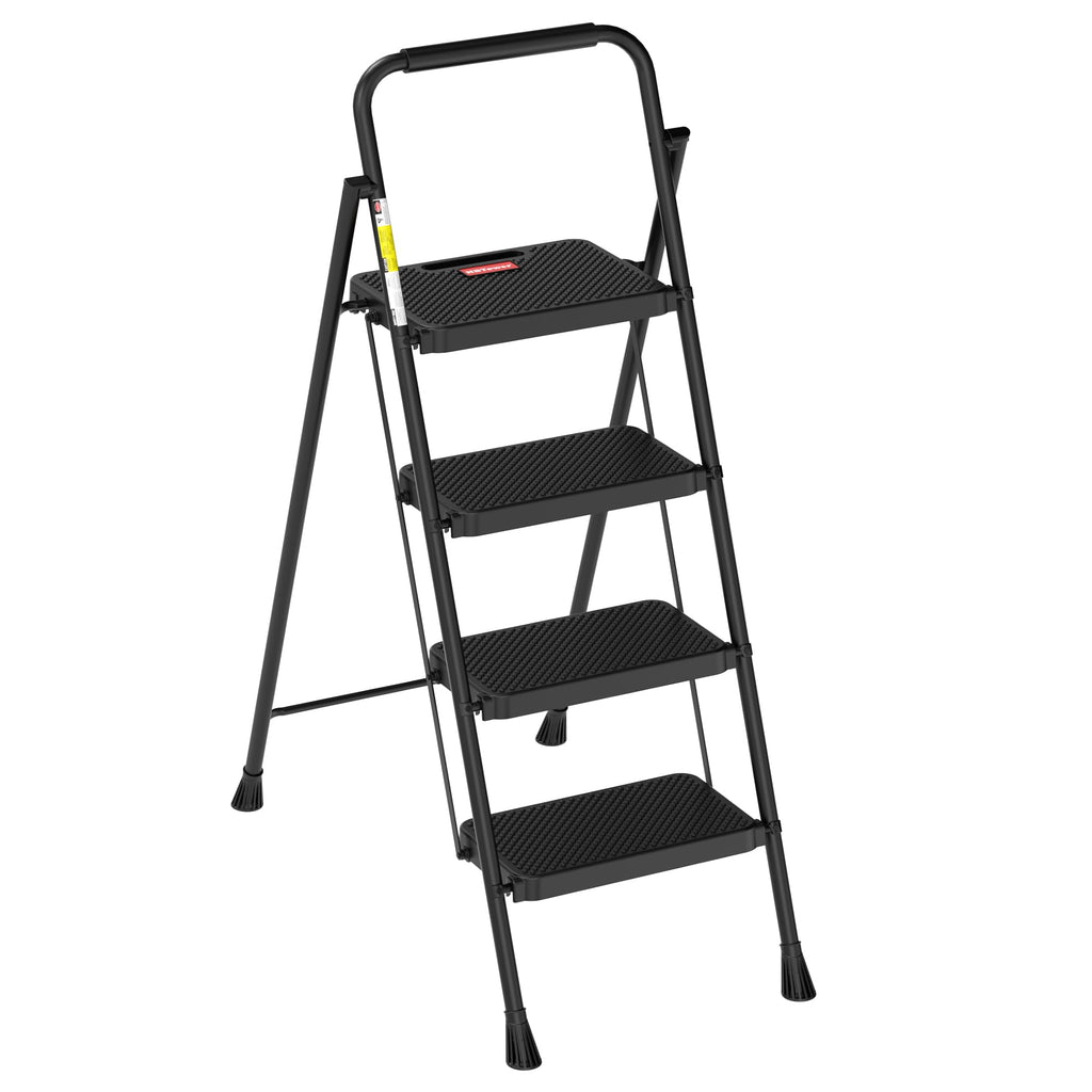 4 Step Folding Step Stool with Anti-Slip Pedal U533983