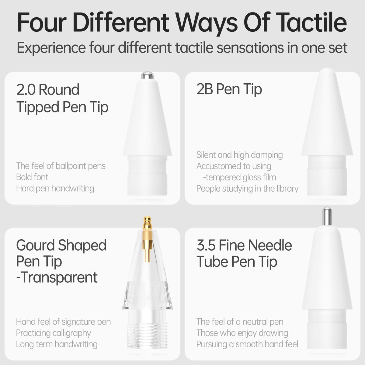 Replacement Tips for Apple Pencil 6 Pack B55513