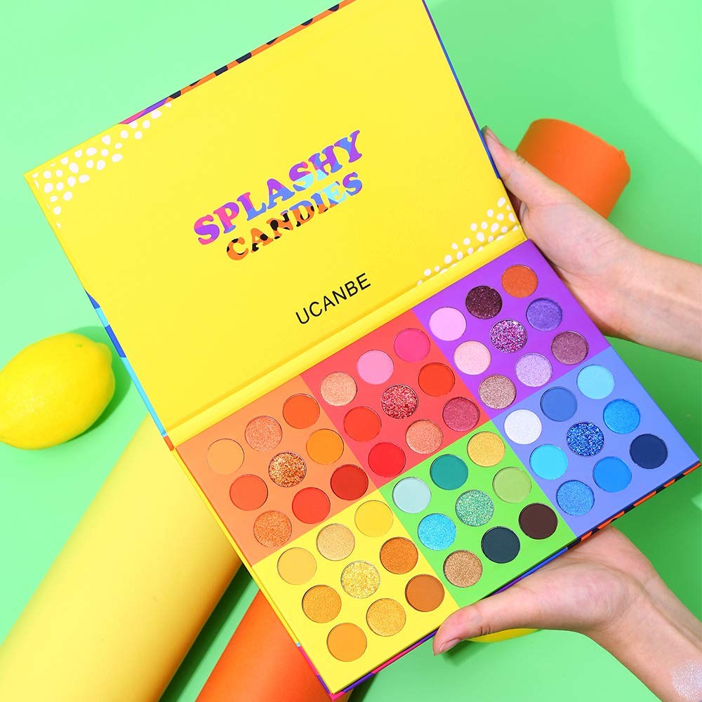 54 Colors Matte Shimmer Glitter Eyeshadow Palette L997