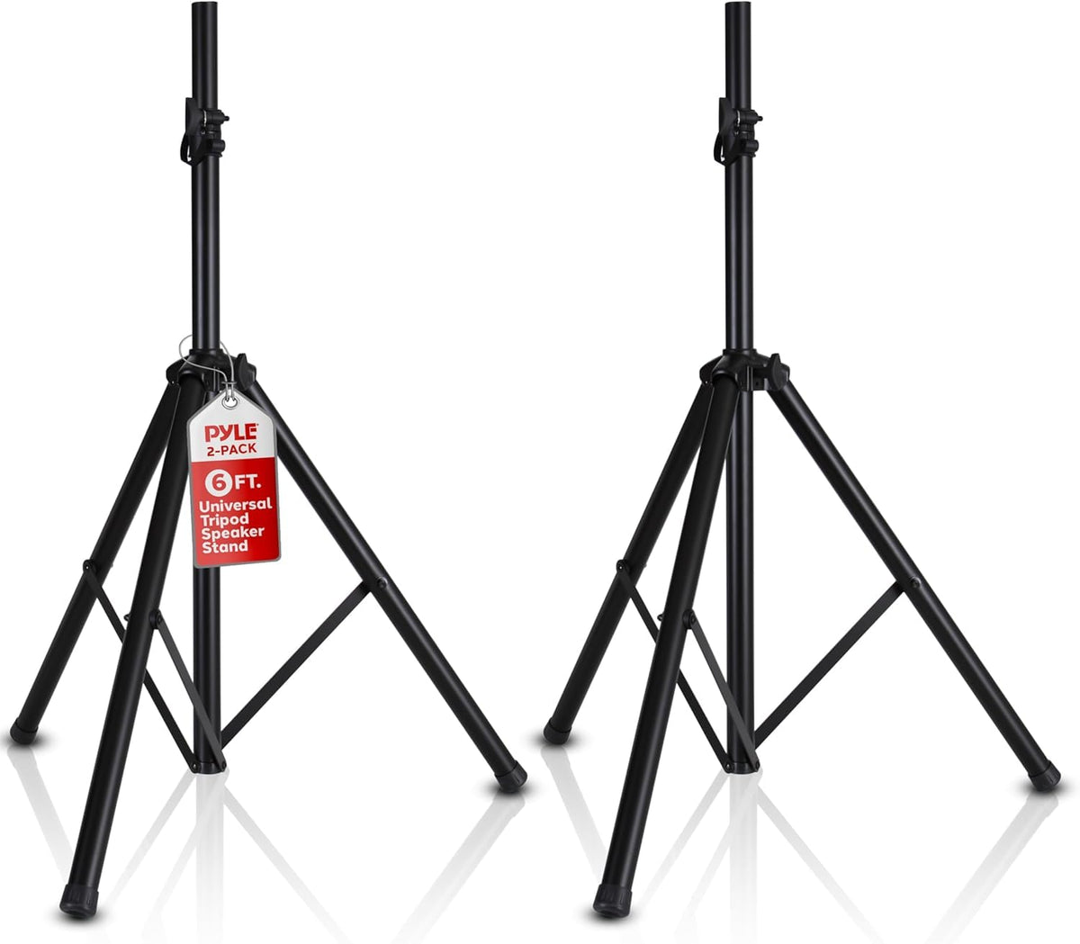 Universal Speaker Stand 2-Pack Height Adjustable Tripod Mount R6421