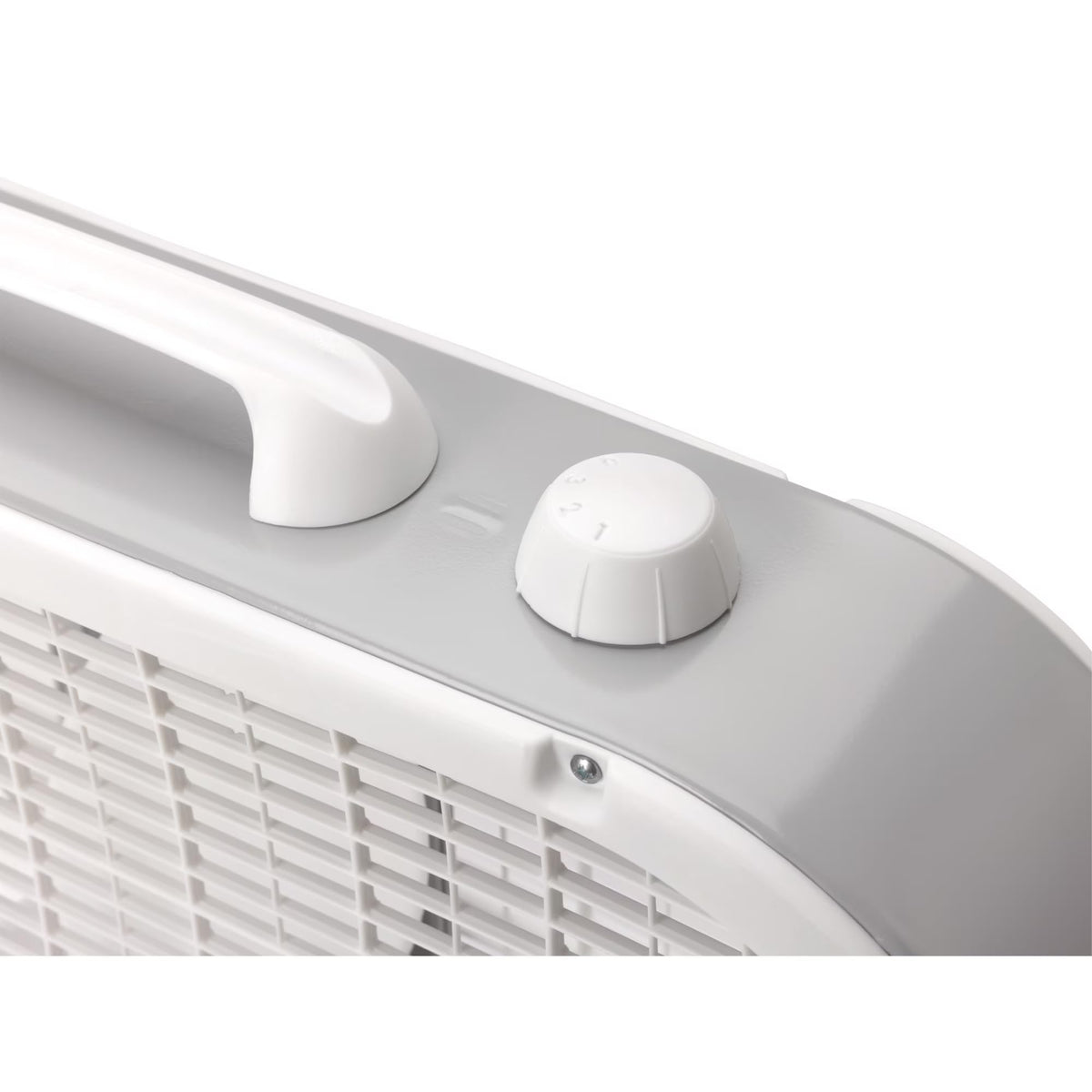 20 Inch 3-Speed Box Fan White J50329