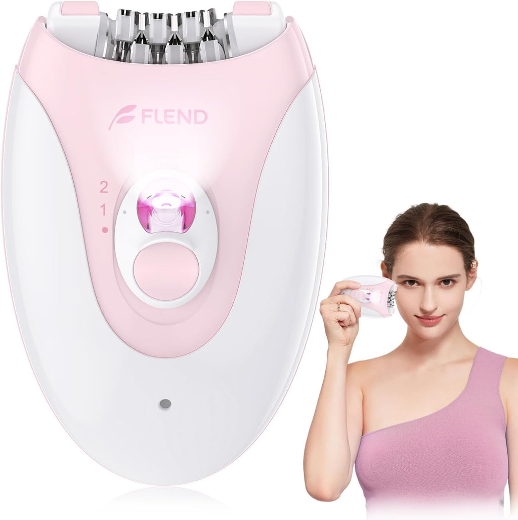 2-Speed Rechargeable Epilator with LED Light F38614