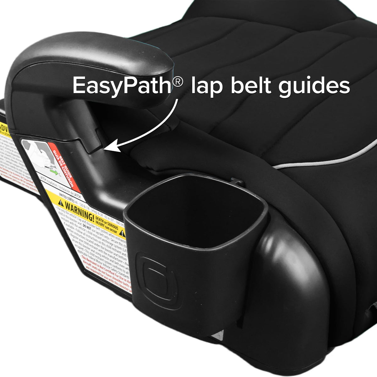 Backless Booster with Cupholder R852036
