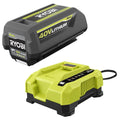 40-Volt 4 Ah Battery and Rapid Charger Combo Kit E873299