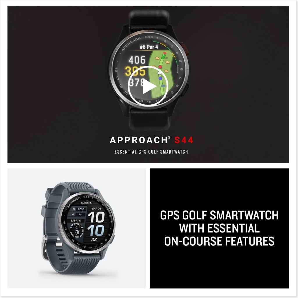 Golf GPS Smartwatch 43mm Black J508025