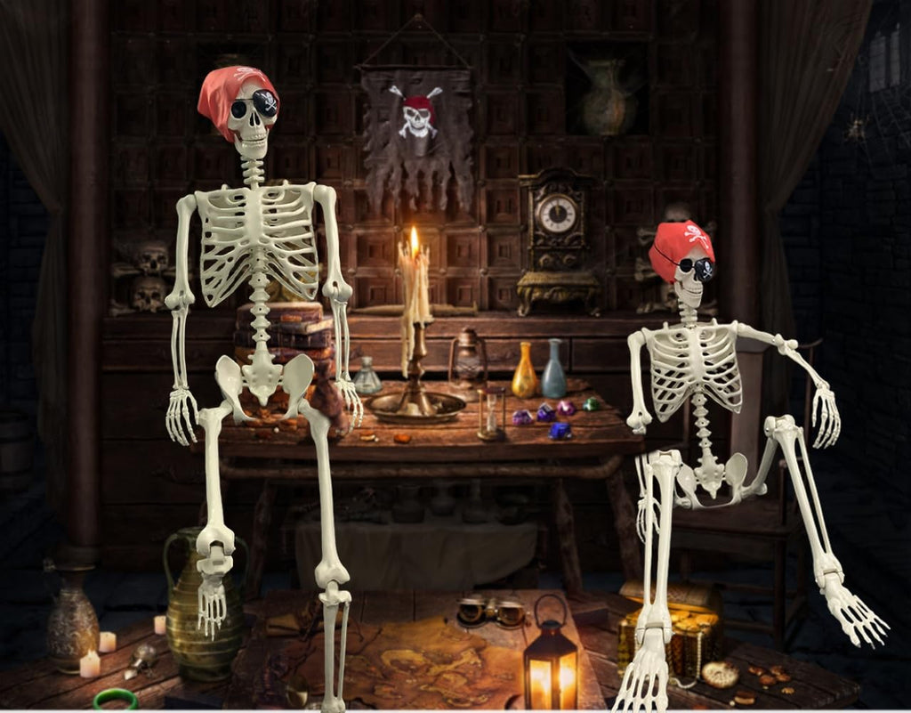 Life Size Posable Skeleton Decoration S76946