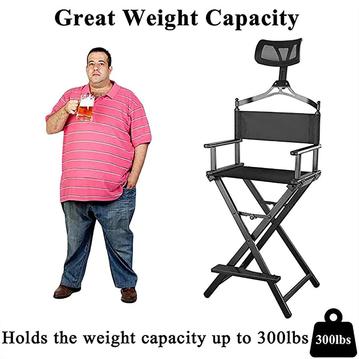 Folding Aluminum Director's Chair G335