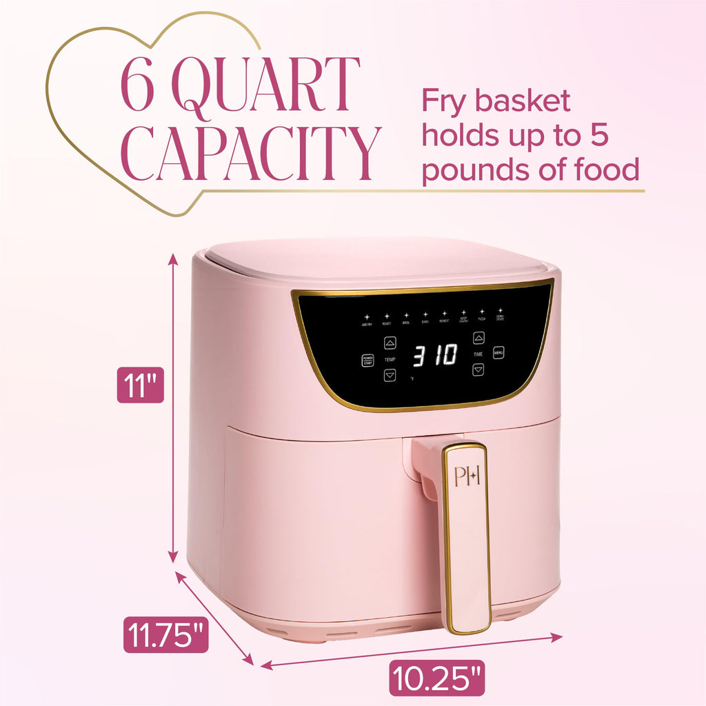 6-Quart Nonstick Air Fryer X567