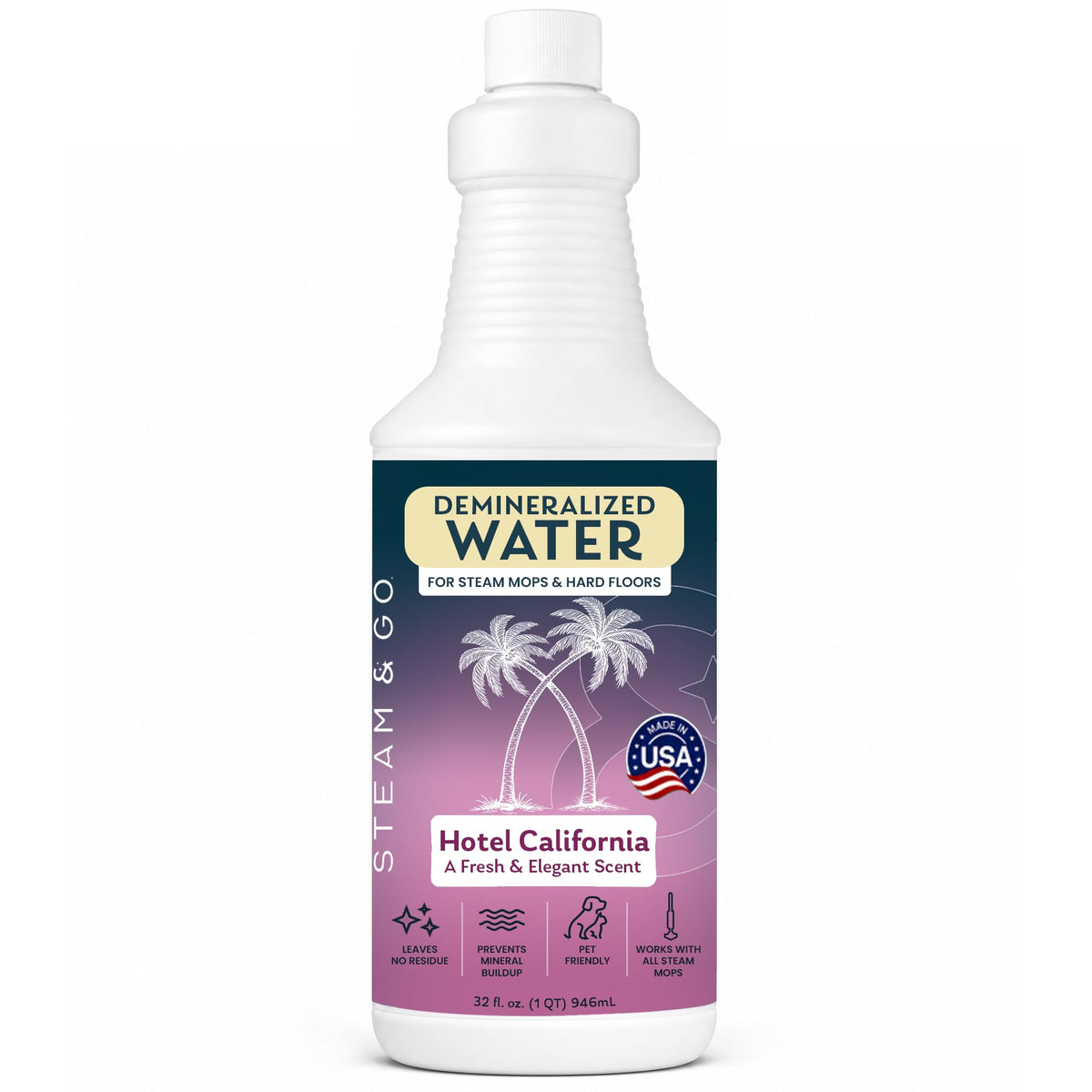 Demineralized Water for Steam Mop, 32 Ounces V95494