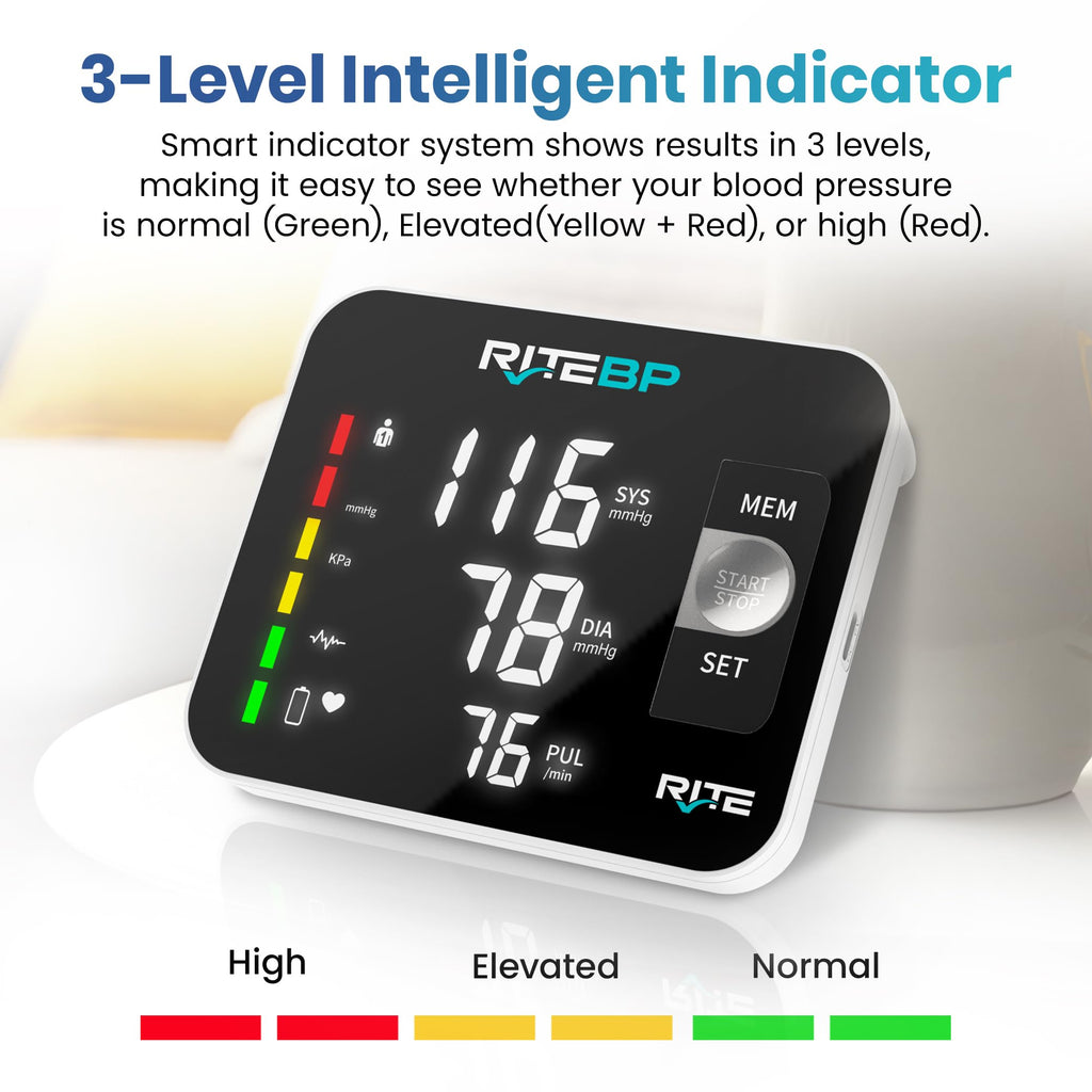 Digital Blood Pressure Monitor with 2 Large Arm Cuffs Y676371