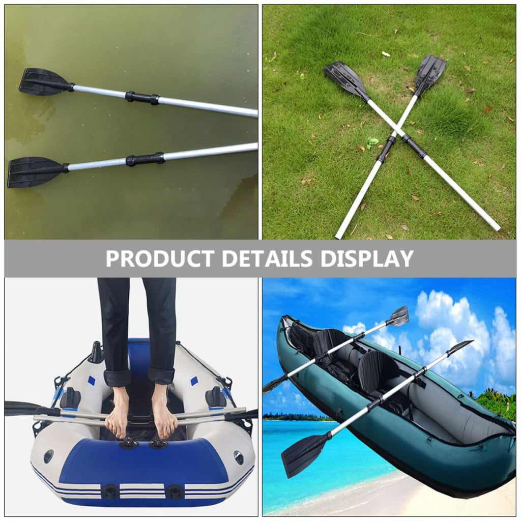 2pcs Aluminum Alloy Kayak Paddles F8939