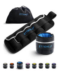 Adjustable Ankle Weights Pair with Carry Bag A642