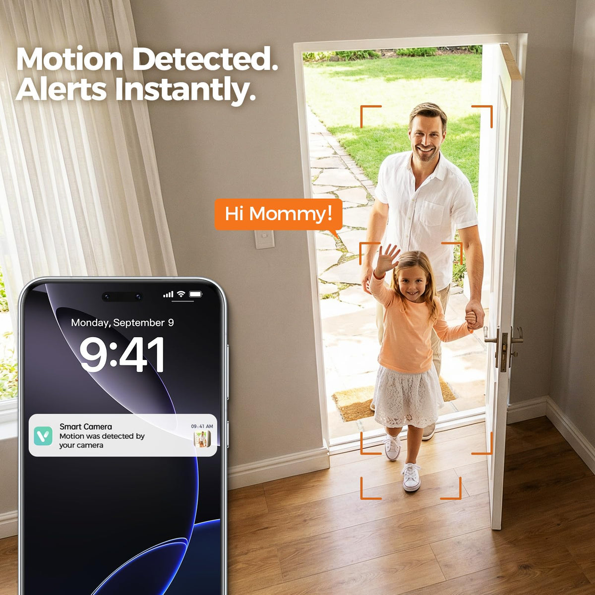 2K Indoor Security Camera 4-Pack with Night Vision U5771