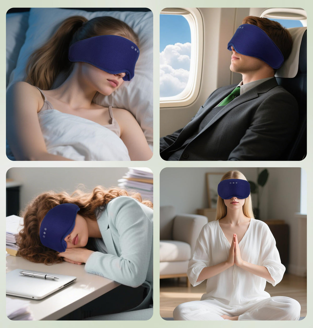 Bamboo Cotton Bluetooth Sleep Mask G699