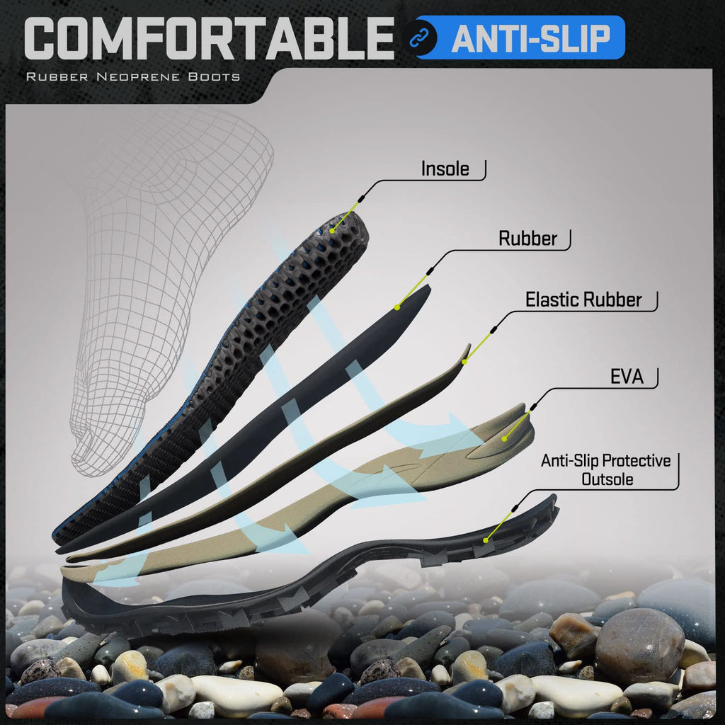 Rubber Neoprene Boots Z255
