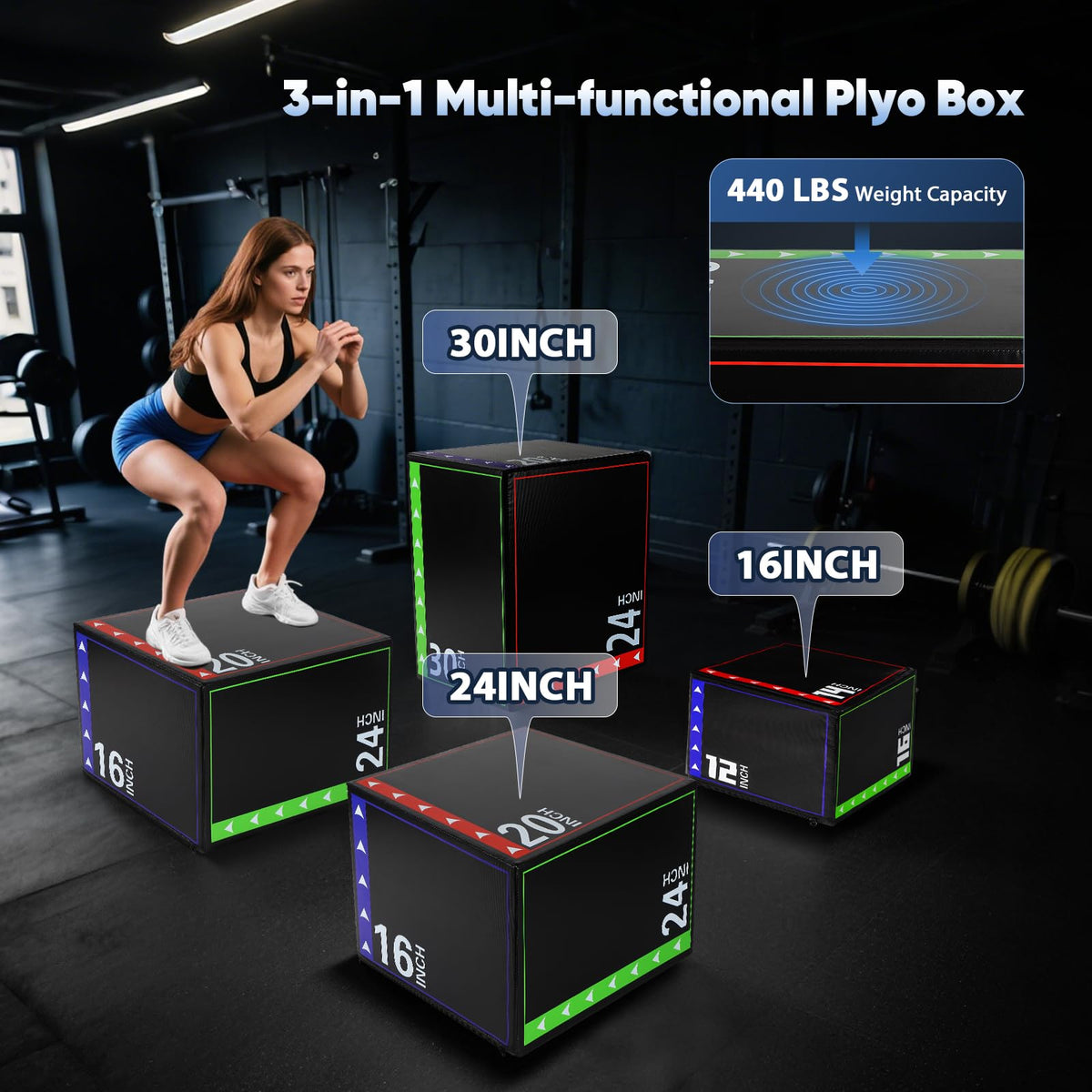 3 in 1 Plyo Box X649