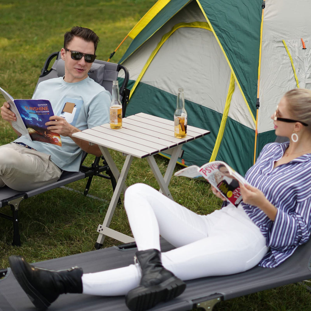Lightweight Aluminum Folding Camping Table B7174