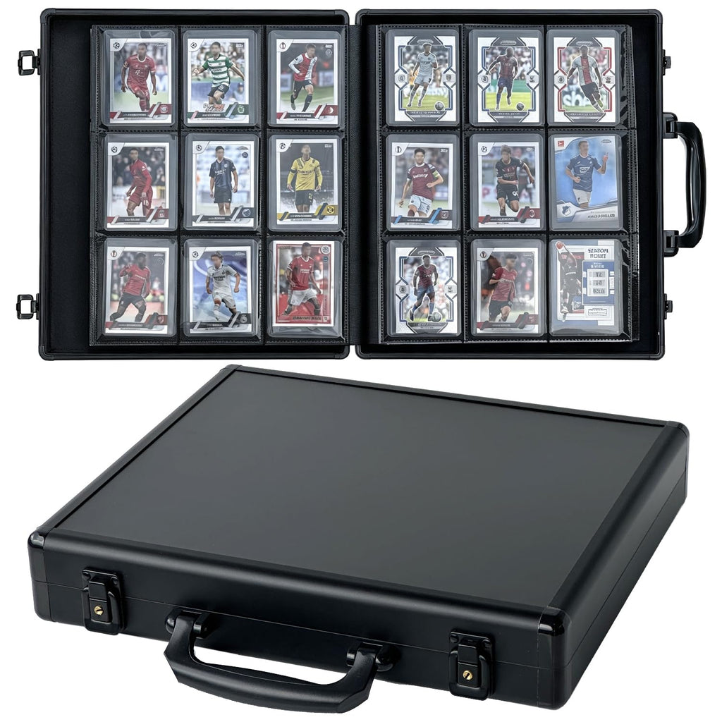 Black 216 Toploader Trading Card Binder J4446