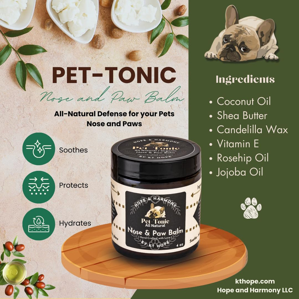 Nose and Paw Balm, Paw Oil, Soothe and Protect Spray Bundle E8001