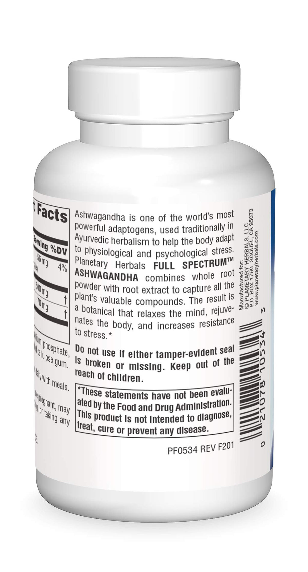 Ashwagandha 570 mg 60 Tablets O6616