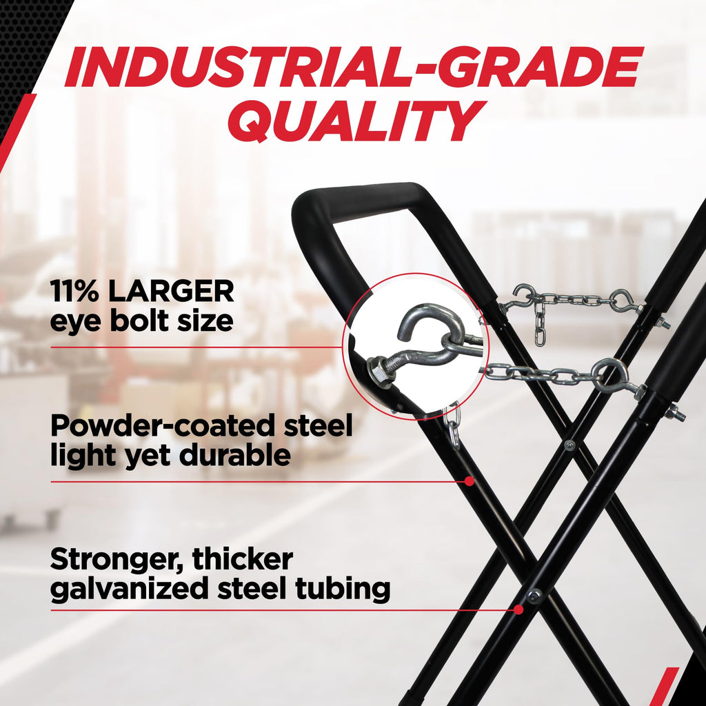Heavy Duty Folding Stand, 32"-42" Adjustable Height A548770