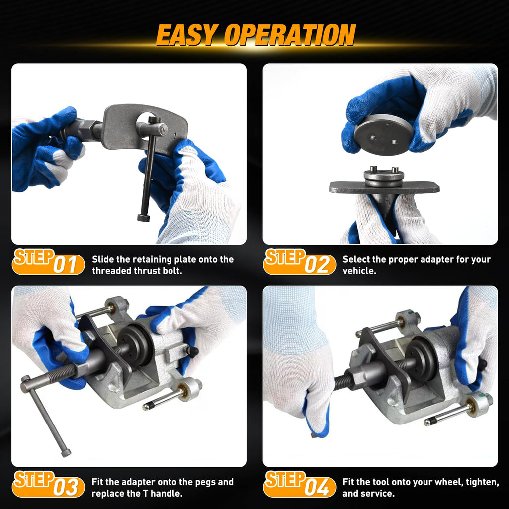 22pc Disc Brake Caliper Compression Tool Set U6976