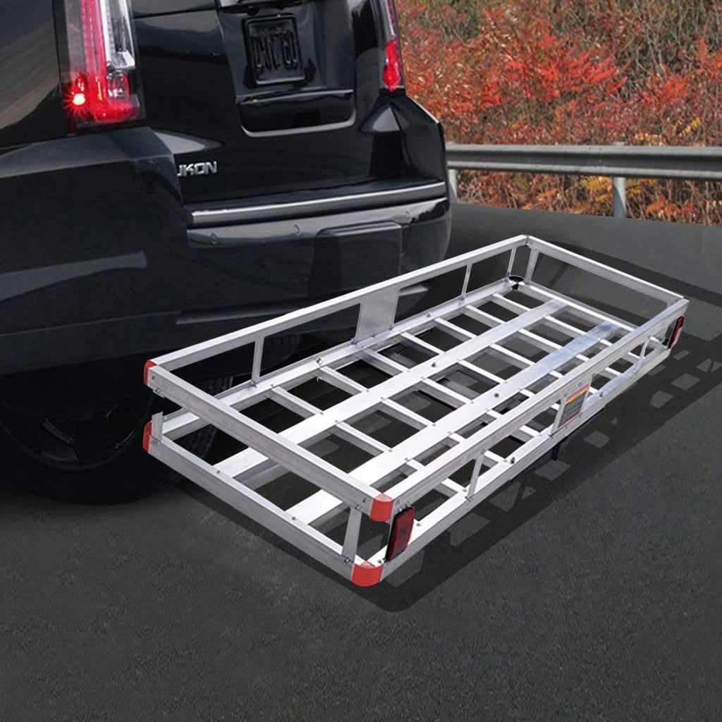 Aluminum Hitch Mount Cargo Carrier 60" x 22" 500LBS T51917